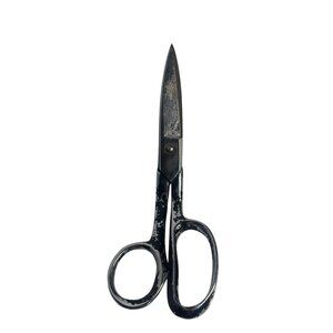 Vintage 1970 Betakut Heavy Duty Scissors Black Handle Retro Sewing Crafting Tool